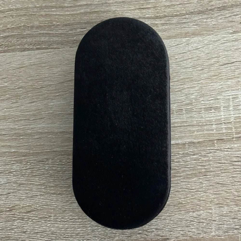 Tom Ford Black Velvet Hard Clamshell eyeglasses sunglasses Case